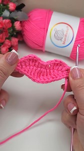 💋crochet lips pattern #crochet #diy #crocheting #howto #craft #motif | Crochet&Knitting by marifu6a