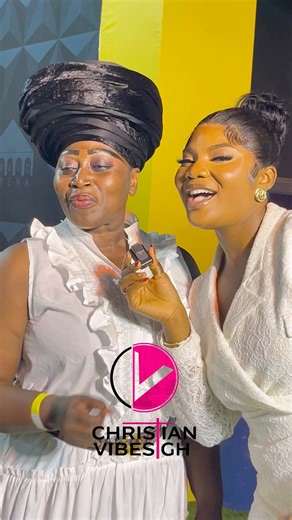 Akumaa Mama Zimbi arrives at the Grand Arena for MTN Stands In Worship 2025🔥 | Christian Vibes Gh.