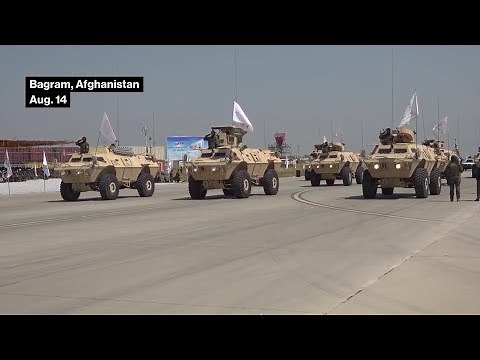 Taliban Hold Parade at Former US Base in Afghanistan