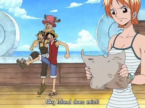 One Piece Funny: Skypiea Map