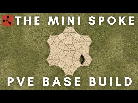 RUST PvE Base Build | The Mini Spoke