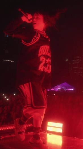 Billie Eilish Performance at Lollapalooza Music Festival