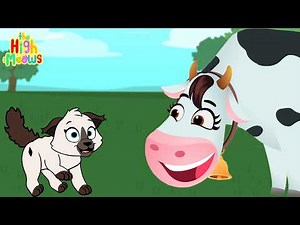Animal Sounds for Kids 🐱 Funny Cats Teach Moo, Oink, Woof & More! | Preschool Songs Compilation