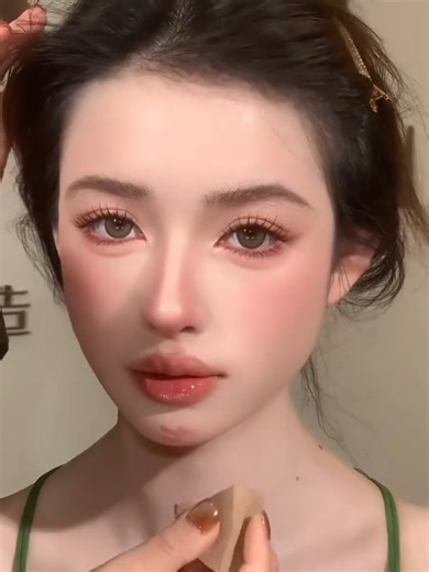 Soft glam Glow makeup tutorial for girls ✨💄#foruyou #makeuptutorials #girls #outfit #trendiing