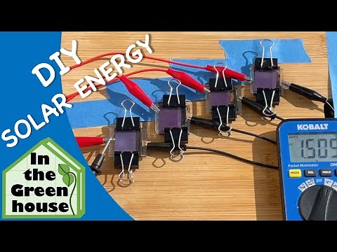 DIY Solar Energy: Photosynthetic Solar Cells (In the Greenhouse #17)