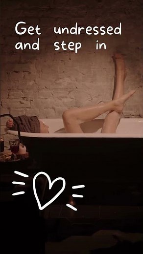 How to take a bath for a girl