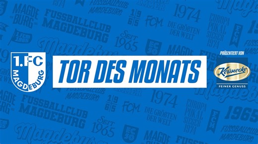 12K views · 89 reactions | ️ Gemeinsam mit unserem Partner Keunecke Feinkost & den Clubfans suchen wir das FCM-Tor des Monats im September 2025. Stimmt jetzt für Euren Favoriten ab & gewinnt ⚪️ Preise  deepurl.net/Rut5b5yD _______ #TordesMonats #EINMALIMMER 懶 | 1. FC Magdeburg | Facebook
