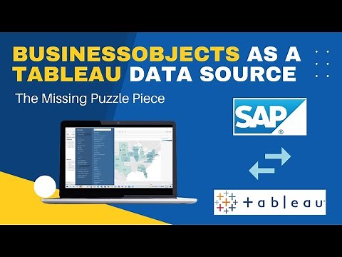 Using BusinessObjects as a Tableau Data Source