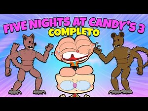 Mongo e Drongo em FNAC 3 COMPLETO - Todas as 6 noites de Five Nights at Candy's 3