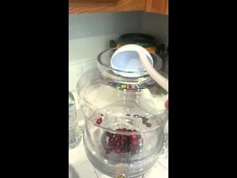 How to make your own Holiday Hooch from scratch with cranberry and vodka