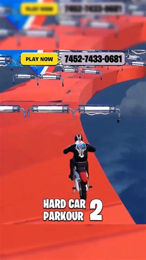 Fortnite Hard Parkour map! ➭ Code: 7452-7433-0681