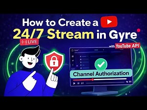 Setup 24/7 YouTube Streaming In Just 1 Minute With Gyre?
