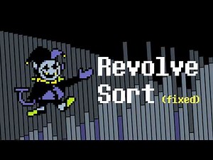 The World Revolving but it's a (real) sorting algorithm but the audio is fixed