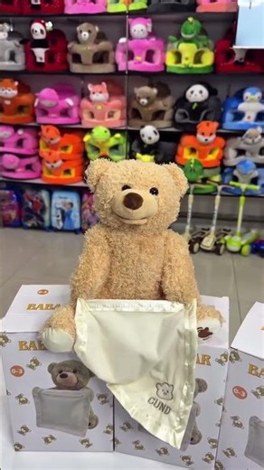 soft teddy bear with nepkin #funny #sorts #toys #vidio #vidioviral #automobile