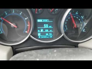 2013 Chevy Cruze "Service Stabilitrak" SOLVED