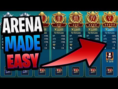 How to build the BEST ARENA team in Raid Shadow Legends