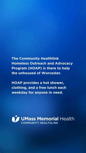 The Community Healthlink Homeless Outreach and Advocacy Program (HOAP) is there to help the unhoused of Worcester. HOAP provides a hot shower, clothing, and a free lunch each weekday for anyone in need. Learn more about HOAP: https://bit.ly/43qeVsP Thank you to Texas Roadhouse of Worcester for providing lunch. | UMass Memorial Health