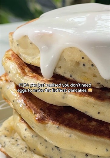 Yoghurt Pancakes: Fluffy Eggless Delight Recipe