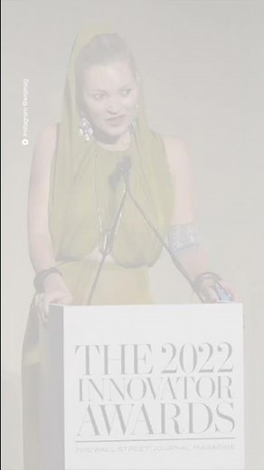 Kate Moss slurs, appears to stumble during speech at awards ceremony