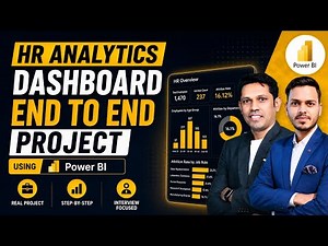 Build an Interactive HR Analytics Dashboard in Power BI | Complete End-to-End Project Tutorial