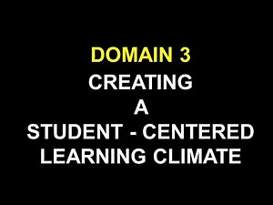 Principals' Test Review Questions & Answer: Creating a Student - Centered Learning Climate"