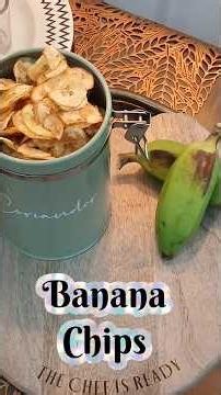 Homemade Crispy Banana Chips | Perfect Tea Time Snack