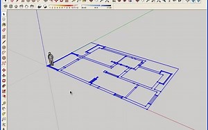 Sketch Up学习 | 7.3.2实例—导入AutoCAD文件