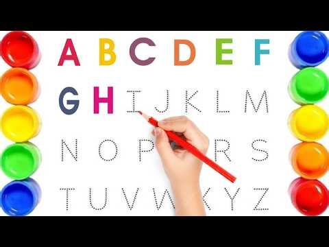 ABC Alphabets A to Z | A for Apple 🍎 | 1 to 20 Counting | ABC Rhymes | Tracing Pages | Kids Video