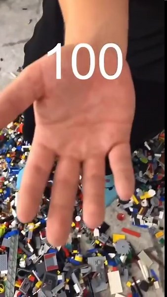 I tried to do burpees on LEGO and THIS happened