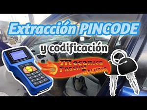 Extracción del Pin Code y programar Llave/ T300 en Pointer