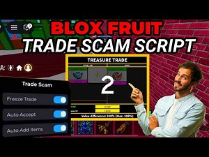 [UPDATED] BEST Blox Fruits Trade Scam Script 😈 Auto Freeze + Accept | No Key| Delta Executor Working