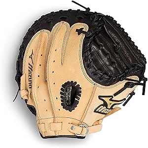 Mizuno Prospect PowerClose Youth Baseball Glove Series I V-Flex Notch I Parashock Palm Pad I Buttersoft Palm Liner
