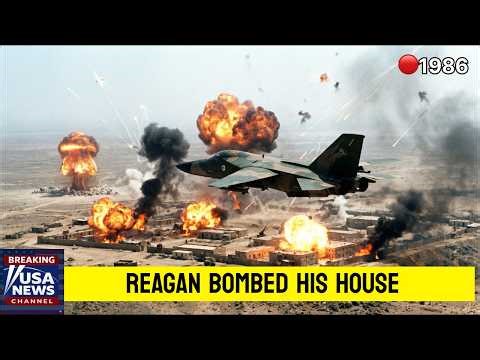 Reagan Bombed Gaddafi's House — Killed His Daughter, Missed Him (1986)