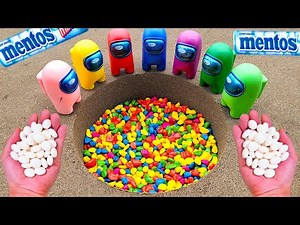 Experiment Satisfactory video l How to make colorful foam with colored marble, Mentos vs Coca-Cola,