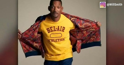 Will Smith unveils "Fresh Prince" inspired clothing line