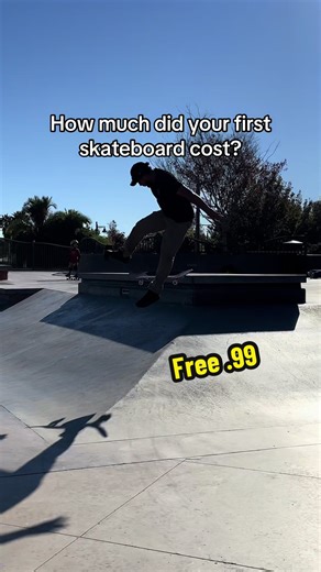 How much did your first skateboard cost? #foryou #skatetok #skateedit #skate #thelifeofshesh
