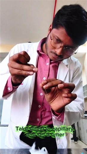 Clotting time by capillary Method physiology practical 👍 #ggims #mgug #shrots #mbbs #bams #neet