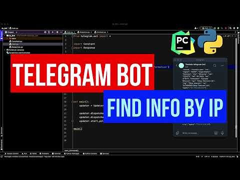Write a Telegram bot with Python | Get details about the IP address