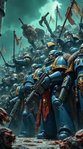 Death Guard vs Ultramarines - Warhammer 40k Battle Song SPOKEN