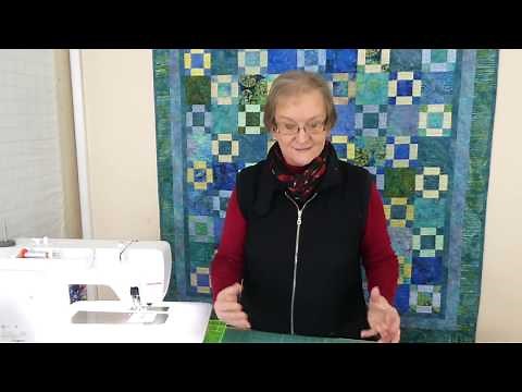 Quilting Tips & Techniques 230 - How to sew long strips of fabric together