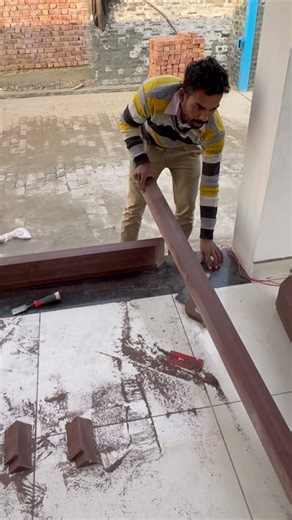 Wpc frame #interiordesign #home #wood #shortvideo