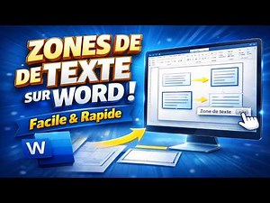 Comment Créer Des Zones De Texte Sur Word 📝📄