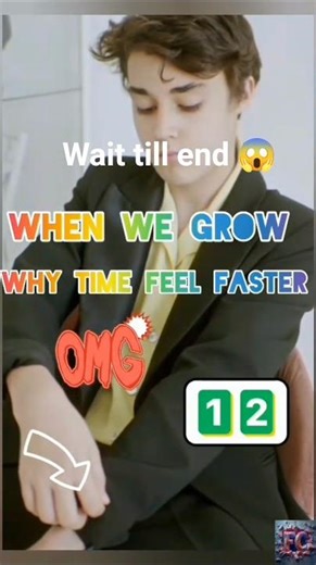 Why Time Feels Faster When You Grow Up 😱 #short #facts #time