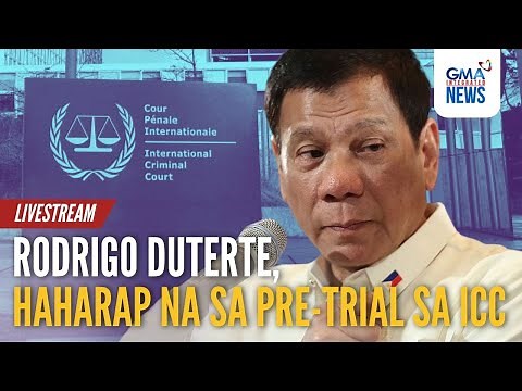 LIVE: Duterte at the ICC pre-trial hearing (March 14, 2025) | GMA Integrated News - Replay
