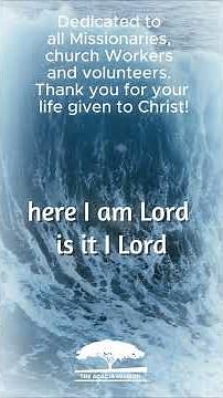SING SCRIPTURE | HERE I AM, LORD - Top 19th Hymn in the UK. Loved Hymn - Catholic and Protestant