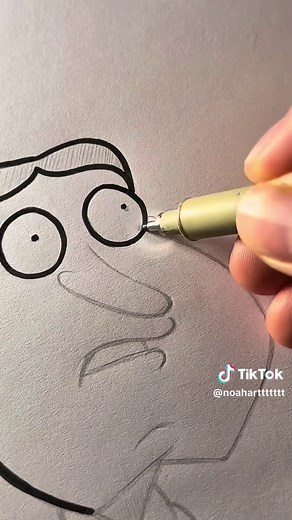 How to Draw Glenn Quagmire: Art Tutorial
