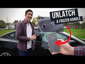 How to Unlatch a FROZEN Telsa Model 3 Door? (NEW!)