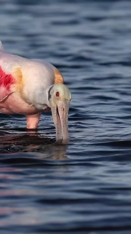 Spoonbill Feeding in Slow Motion = Mind Blown
