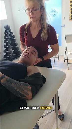 Massage Class - Stretching Levator Scapula - #massage #stretching