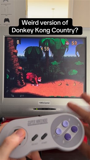 Weird version of Donkey Kong Country | 1980sGamer
